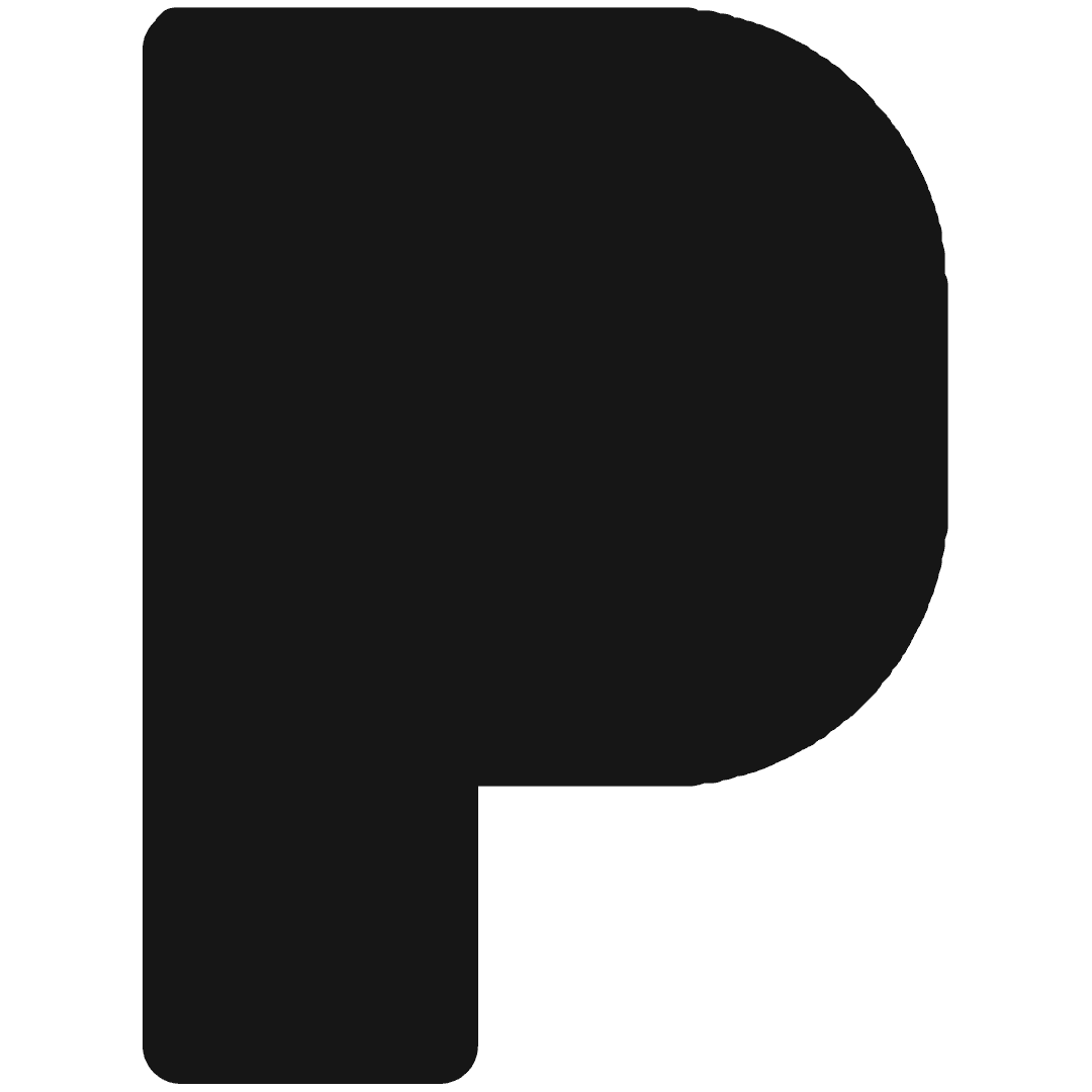 Platform letter P asset